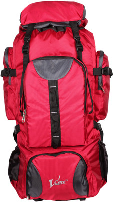 

Vcare Hiking Camping and Trekking Rucksack - 60 L(Red)