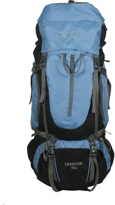 

SkyRider Expedition Rucksack - 70 L(Multicolor, Black), Black;multicolor