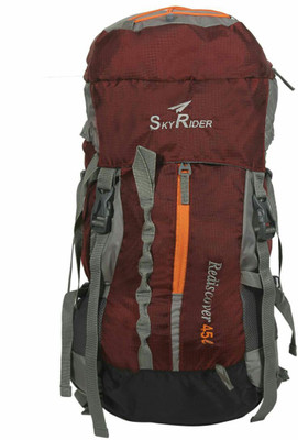 

SkyRider Rediscover Rucksack - 45 L(Maroon, Black, Grey), Black;grey;maroon