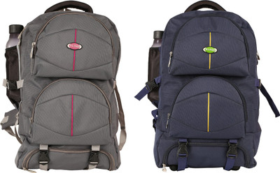 

Nl Bags TB-Grey::TB-Black Rucksack - 40 L(Grey, Black), Black;grey