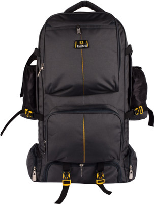 

U United Long Haul Rucksack - 45 L(Black)