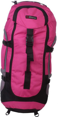 

Bleu Backpack Rucksack - 75 L(Pink, Black), Black;pink