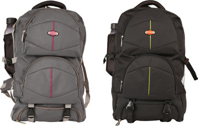 

Nl Bags TB-Grey::TB-Blue Rucksack - 40 L(Grey, Blue), Blue;grey