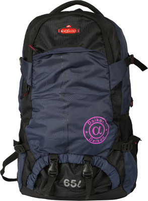 

Daikon 65L-trucking bag-Bu Rucksack - 65 L(Blue, Black), Black;blue