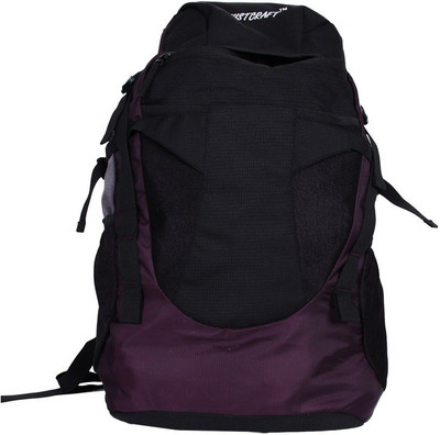 

Justcraft Glider Rucksack - 45 L(Purple, Black), Black;purple