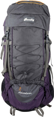 

Bendly Purple Adventure Series Rucksack - 55 L(Purple)