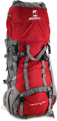 

Wildcraft Cauvery Rucksack - 60 L(Red)