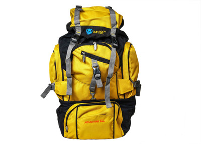

dafter hiking Rucksack - 65 L(Yellow, Black), Black;yellow