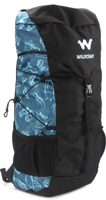 

Wildcraft Quest EQ Blue Rucksack(Black, Blue)
