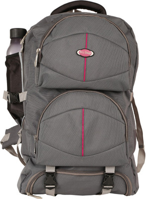 Nl Bags SB_ Grey Sports Bag(Grey, Rucksack