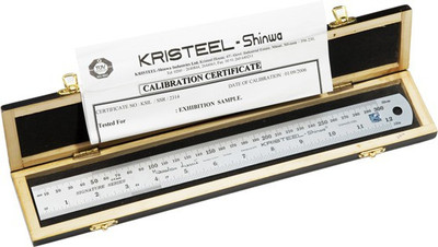 

Kristeel Signature Opaque Stainless Steel Rulers(Set of 1, Steel)