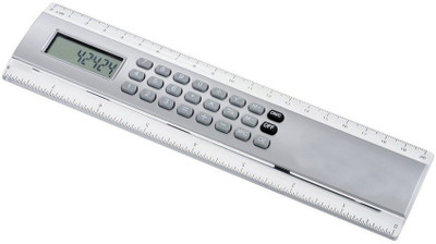 

Kallpvraksh calculator TRANSPARENT plastic Ruler(Grey)
