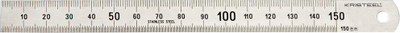 

Kristeel Flexible Opaque Stainless Steel Rulers(Set of 1, Steel)