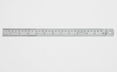 

Kristeel Metric Opaque Stainless Steel Rulers(Set of 5, Steel)