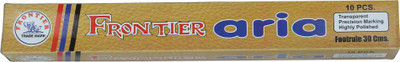 

Frontier Aria Pack of 10(2 Sets) Transparent Plastic Rulers(Set of 10, Clear)