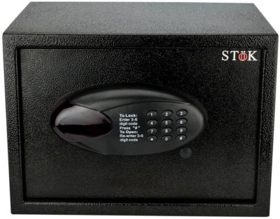 

Stok SToK ST- SLB01 Electronic Safe / Safe Locker/Safe box/Electronic safe Lockers for home and Office With Shelf(Size 25X35X25)CM Safe Locker(Digital)