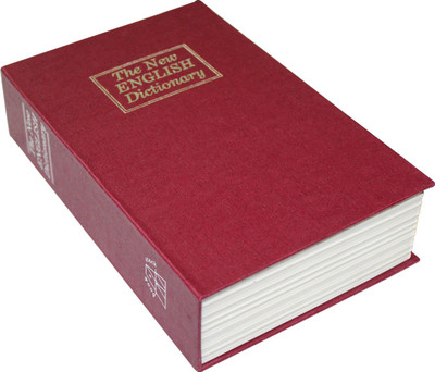 

Radiusin The New English Dictionary Maroon Color Book (Large) Safe Locker(Key Lock)