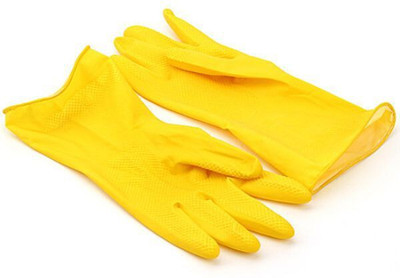 

DIY Crafts™ Kitchen Hand Gloves,Household Gloves Long Cleaning Nylon Safety Gloves(2)