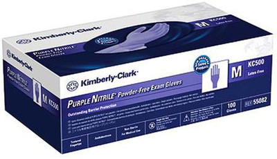 

Kimberly Clark BLS55082 Nitrile Safety Gloves(100)