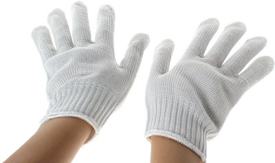

DIY Crafts™ 4 pair 8 Gloves Soft Drive Work gloves Knife Cut Resistant Gloves Synthetic Safety Gloves(8)
