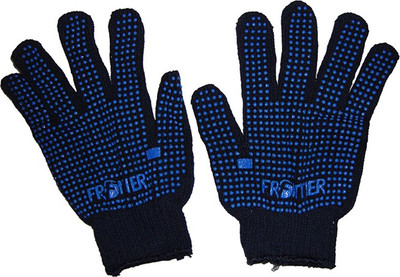 

Frontier Dotted Hand Gloves Pack of 12 pair Latex Safety Gloves(24)
