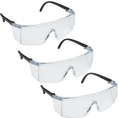 

Arex 3M 1709IN Safety Goggles (Pack of 3) Power Tool Safety Goggle(Free-size)