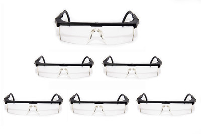 

Zoom Safies Zoom x 6 Wood-working, Power Tool, Laboratory Safety Goggle(Free-size)