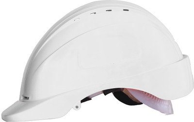 

Saviour HPSAV F SS1 W Saviour Freedom HDPE -White Construction Helmet(Size - M)