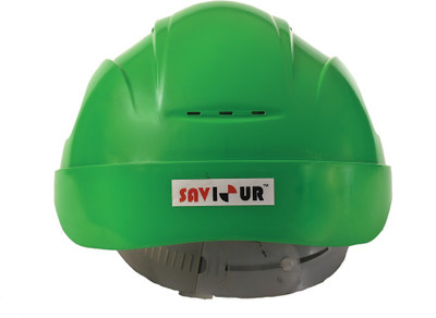 

Saviour HPSAV FR SS1 G Saviour Freedom With Ratchet Hdpe -Green Safety Helmet Construction Helmet(Size - M)