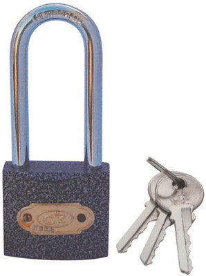 

Sio Long Shackle Chi38ls Safety Lock(Black)