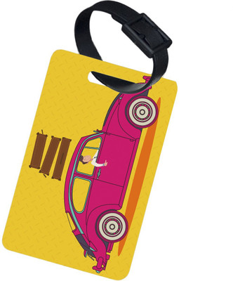 

The Crazy Me VINTAGE Luggage Tag(Multicolor)