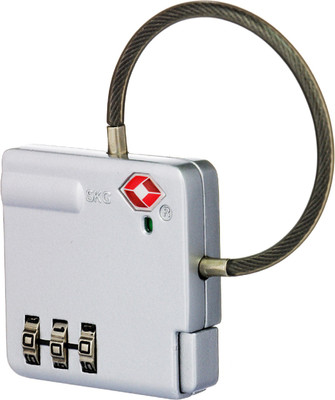 

Neo Gold Leaf Padlock Safety Lock(Silver)