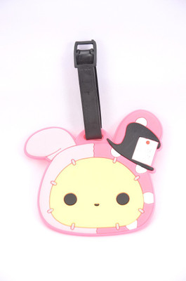 

Shrisay Ventures Pink Bunny Pack Of 2 Luggage Tag(Multicolor)