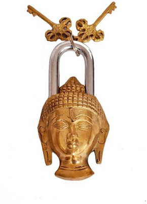 

Gathbandhan BUDDHA Safety Lock(Gold)