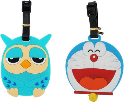 

SurprizeMe Owl & Doraemon Luggage Tag(Multicolor)