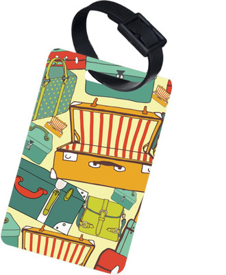 

The Crazy Me VINTAGE SUITCASE Luggage Tag(Multicolor)