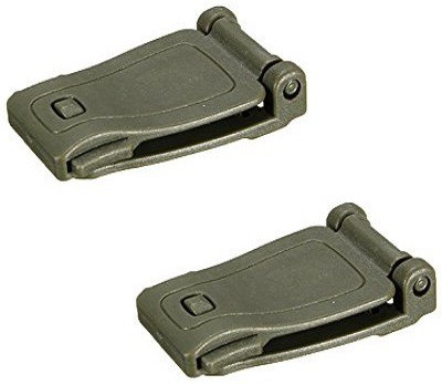 

Futaba Molle Strap Backpack Webbing Connecting Buckle Clip - Army Green Luggage Strap(Multicolor)