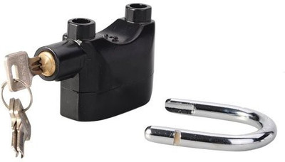 

Stargale Alarm Padlock ( Black ) Safety Lock(Black)