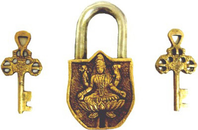 Gathbandhan LAXMI Safety Lock(Gold)