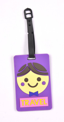 

Shrisay Ventures Travel - Purple Pack Of 2 Luggage Tag(Multicolor)