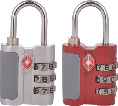 

EZ Life 3 Dial TSA Combination Safety Lock(Multicolor)