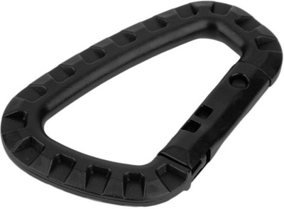 

Futaba Mountaineering D Shape Buckle Snap Clip Luggage Strap(Black)