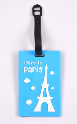 

Shrisay Ventures Travel In Paris Pack Of 2 Luggage Tag(Multicolor)