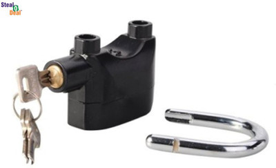 

Stealodeal Alarm Padlock Safety Lock(Black)