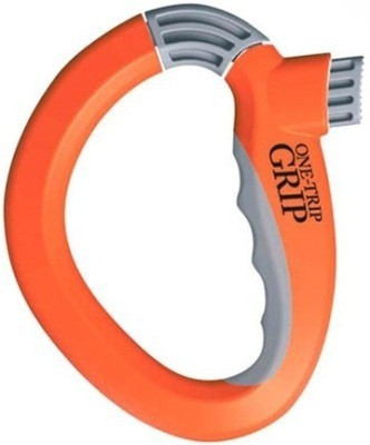 

Swarish One Trip Grip Multipurpose Bag Holder Handle Carrier Safety Lock(Orange)