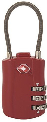 

JOURNEY9 J9 TSA CABLE LOCK RED Safety Lock(Red)