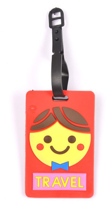 

Shrisay Ventures Travel- Red Pack Of 2 Luggage Tag(Multicolor)