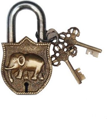 

Gathbandhan ELEPHANT Safety Lock(Gold)