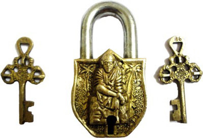

Gathbandhan SAIBABA Safety Lock(Gold)