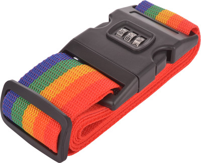 

EZ Life Rainbow Color Luggage Strap(Multicolor)